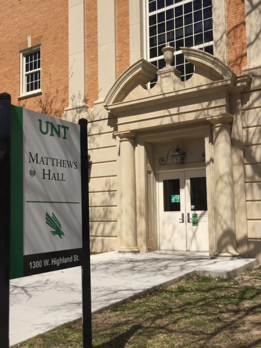 Matthews Hall UNT